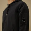 Light Fleece Zip Hooded Lens Sweatshirt