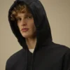 Light Fleece Zip Hooded Lens Sweatshirt