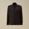 Light Mussola Long Sleeve Button Shirt