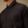Light Mussola Long Sleeve Button Shirt