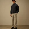 Linen Long Sleeve Button Lens Shirt