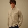 Linen Long Sleeve Button Shirt