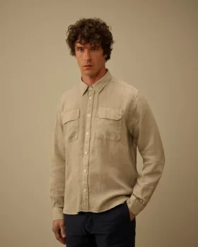 Linen Long Sleeve Button Shirt