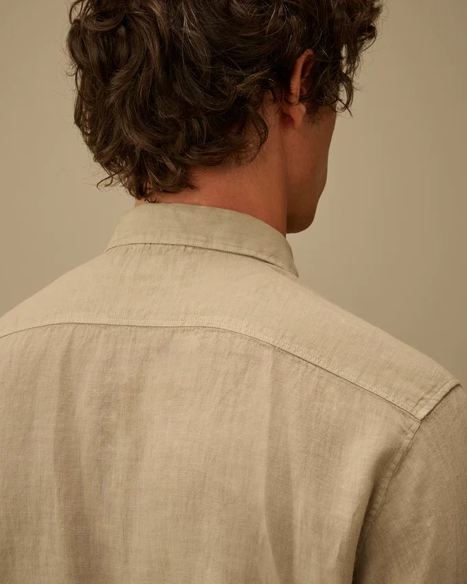 Linen Long Sleeve Button Shirt