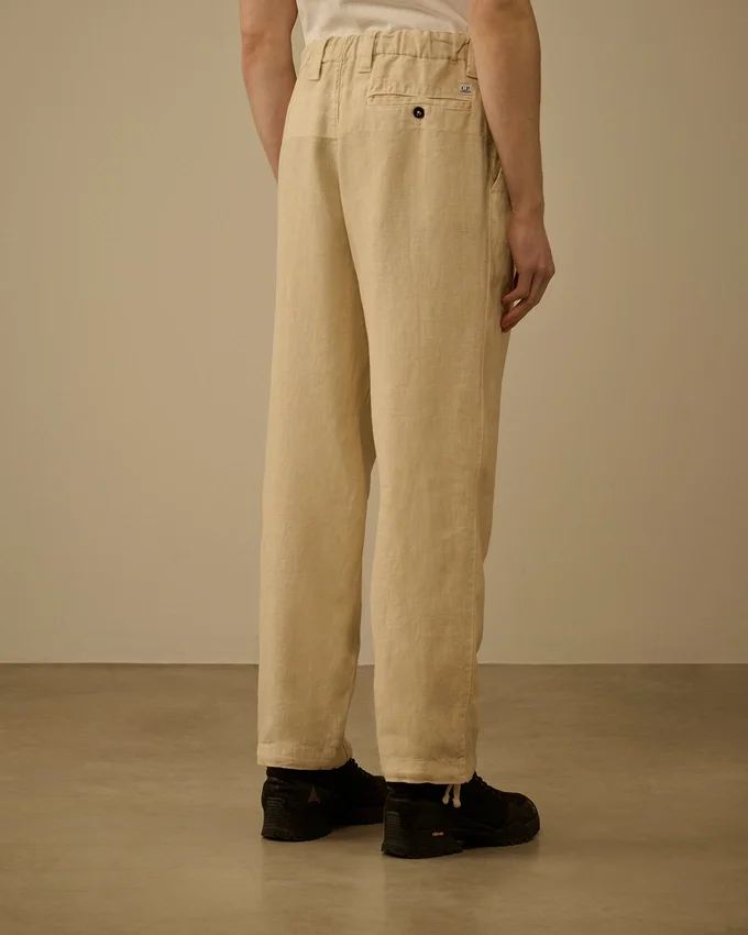 Linen Sack Loose Cargo Pants