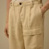 Linen Sack Loose Cargo Pants