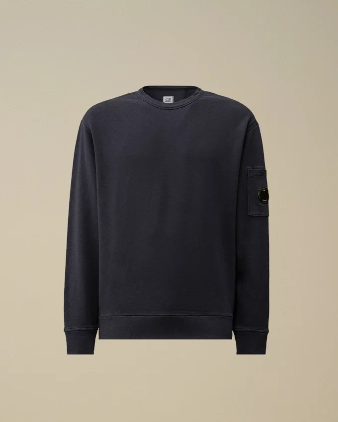 Malfilè Fleece Lens Crewneck Sweatshirt