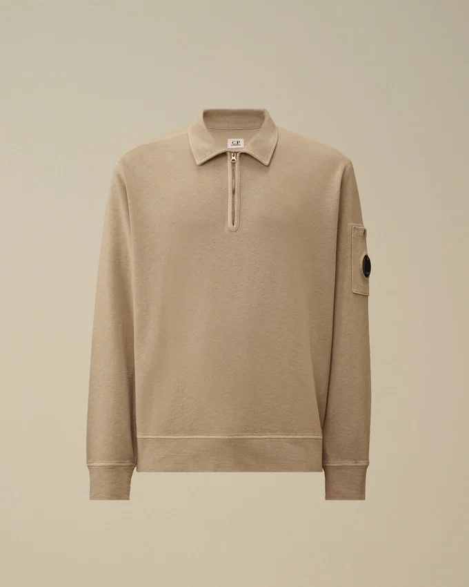 Malfilè Fleece Lens Half Zip Sweatshirt