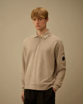 Malfilè Fleece Lens Half Zip Sweatshirt