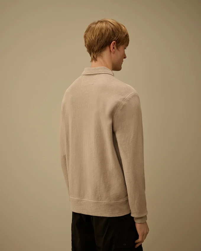 Malfilè Fleece Lens Half Zip Sweatshirt