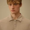 Malfilè Fleece Lens Half Zip Sweatshirt