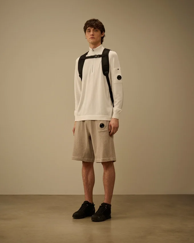 Malfilè Fleece Lens Sweatshorts