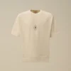 Malfilè Fleece Short Sleeve Sweatshirt