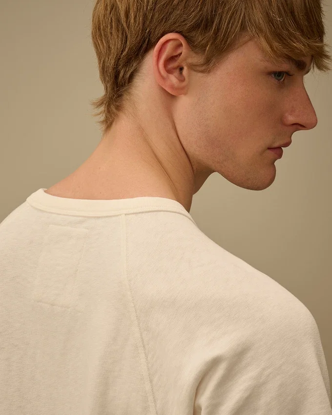 Malfilè Fleece Short Sleeve Sweatshirt