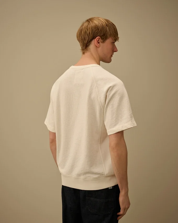 Malfilè Fleece Short Sleeve Sweatshirt