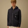 Malfilè Fleece Zip Hooded Sweatshirt