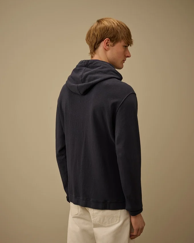 Malfilè Fleece Zip Hooded Sweatshirt