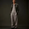 Metropolis Series Cotton Stretch Crewneck Sweater