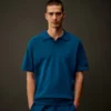Metropolis Series Cotton Stretch Polo Sweater