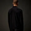 Metropolis Series Cotton Stretch Zip Cardigan