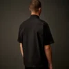 Metropolis Series Gabardine Short Sleeve Button Shirt