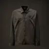 Metropolis Series Gabardine Zip Overshirt
