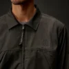 Metropolis Series Gabardine Zip Overshirt