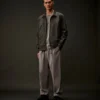 Metropolis Series Gabardine Zip Overshirt