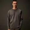 Metropolis Series Mercerized Jersey Long Sleeve T-Shirt