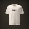 Metropolis Series Mercerized Jersey Short Sleeve Back Embroidery T-Shirt