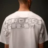 Metropolis Series Mercerized Jersey Short Sleeve Back Embroidery T-Shirt