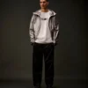 Metropolis Series Mercerized Jersey Short Sleeve Back Embroidery T-Shirt
