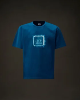 Metropolis Series Mercerized Jersey Short Sleeve Badge T-Shirt