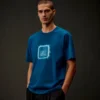 Metropolis Series Mercerized Jersey Short Sleeve Badge T-Shirt