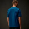 Metropolis Series Mercerized Jersey Short Sleeve Badge T-Shirt