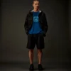Metropolis Series Mercerized Jersey Short Sleeve Badge T-Shirt