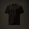 Metropolis Series Mercerized Jersey Short Sleeve Chest Logo T-Shirt