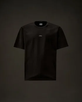 Metropolis Series Mercerized Jersey Short Sleeve Chest Logo T-Shirt