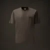 Metropolis Series Mercerized Jersey Short Sleeve Chest Logo T-Shirt