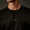 Metropolis Series Mercerized Jersey Short Sleeve Chest Logo T-Shirt