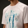 Metropolis Series Mercerized Jersey Short Sleeve Graphic Logo T-Shirt