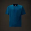 Metropolis Series Mercerized Jersey Short Sleeve Rubberized Badge T-Shirt
