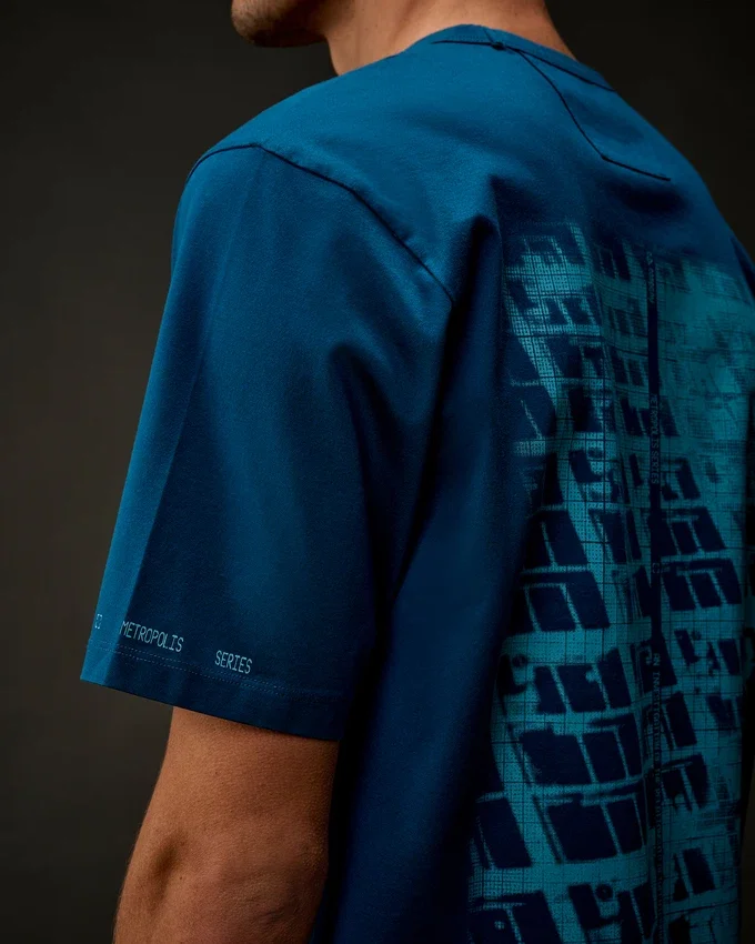 Metropolis Series Mercerized Jersey Short Sleeve T-Shirt