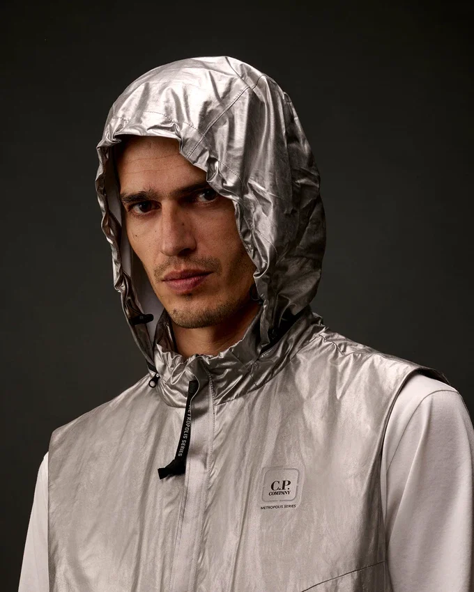 Metropolis Series Nano Titanium Hooded Vest