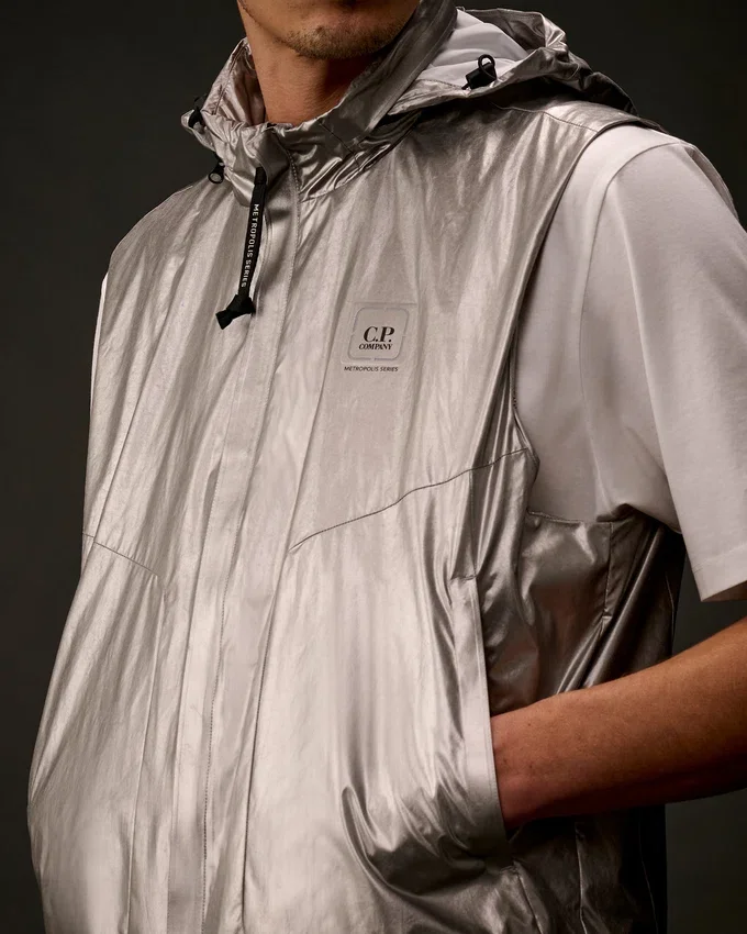 Metropolis Series Nano Titanium Hooded Vest