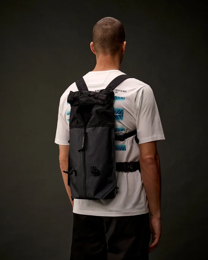 Metropolis Series Rubber Reps Mixed Transformable Backpack