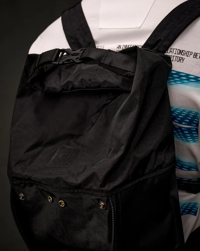 Metropolis Series Rubber Reps Mixed Transformable Backpack
