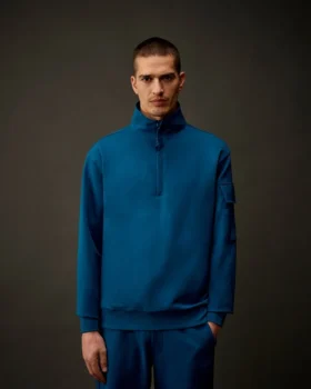 Metropolis Series Stretch Fleece Half Zip Sweatshirt