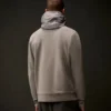 Metropolis Series Stretch Fleece Mixed Hooded Sweatshirt
