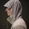 Metropolis Series Stretch Fleece Mixed Hooded Sweatshirt